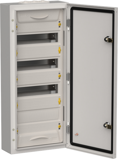 TITAN 5 Корпус мет. ЩРн-48 (1х48) 710х310х140 IP54 сер IEK TITAN 5 Корпус мет. ЩРн-48 (1х48) 710х310х140 IP54 сер IEK