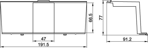 Суппорт для автоматических выключателей DKC