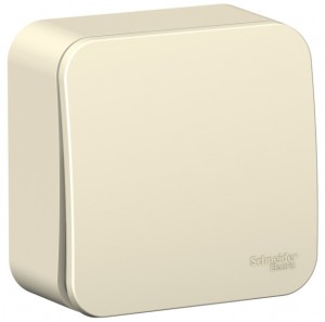 BLANCA Выключатель ОУ 1 клавишный 10А молочный IP20 Schneider Electric