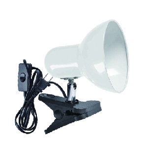 Светильник настольный прищепка 60W E27 белый General