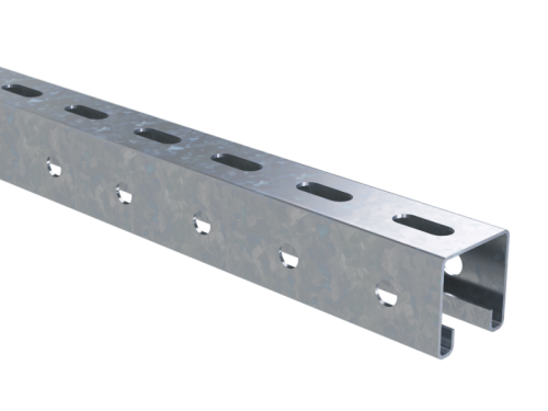 С-образный профиль 41x41, L2150, толщ.1,5 мм, нержавеющая сталь AISI 304 DKC