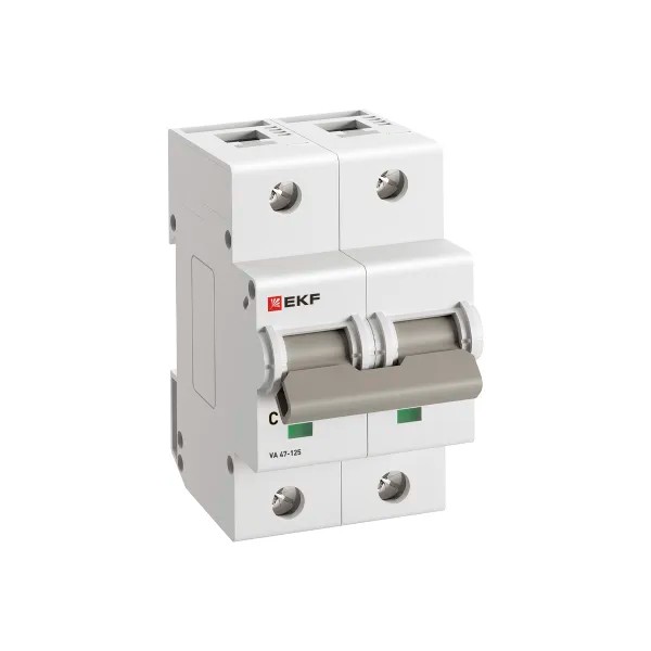 Выключатель автоматический ВА МОД ВА 47-125 2П 32А C 15кА PROxima EKF