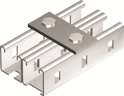 Пластина соединительная, длина 90 мм, 2отв., горячеоцинкованная DKC