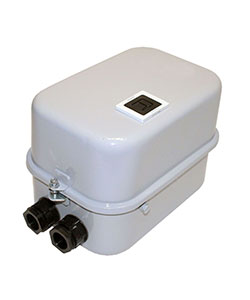 Пускатель электромагнитный ПМ12-025210 У2 В, 380В/50Гц, 1з, 25А, нереверсивный, с реле РТТ-131 21,3-25,0А, в корпусе IP54, с кнопкой R Электротехник