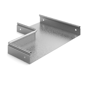 Переход прямой правый 300х100х80, толщ. 0,7 мм, Сендзимир цинк Ostec Переход прямой правый 300х100х80, толщ. 0,7 мм, Сендзимир цинк Ostec