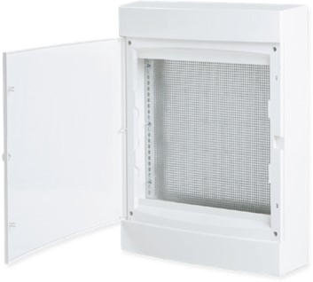 Щит слаботочный навесной "Unix" прозрачная дверь 3 габарит увеличенный IP40 PROxima EKF