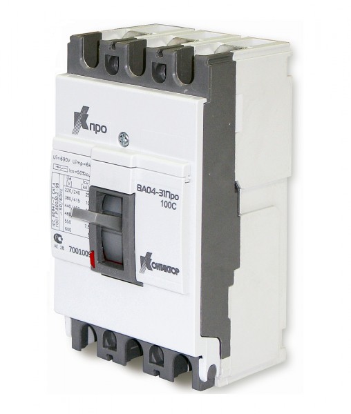 Выключатель автоматический ВА04-31 Про 3П 32А Icu-35kA (100В)