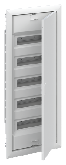 Щит внутреннего монтажа-60 м UK600 пластиковый с самозажимными N/PE  клеммами  ABB