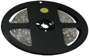 Лента св/д 12V 4.8W/m 60Led/m IP20 желтый 5м SMD3528 Ecola