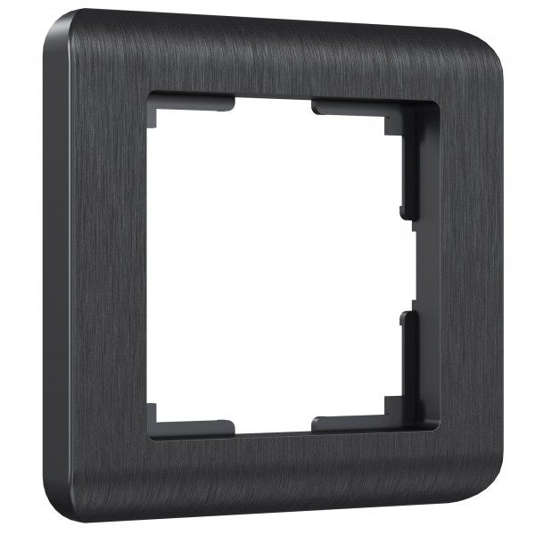 Stream Рамка горизонт/вертик 1 пост . графит IP20 Werkel