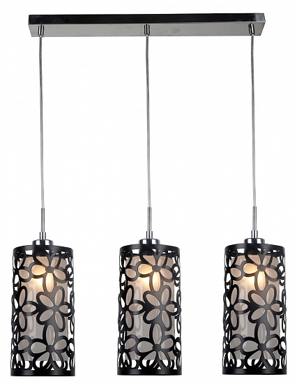 Светильник подвесной E27 60W 267/3S черный Escada