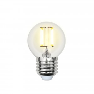 Лампа светодиодная LED шар LED-G45-6W/NW/E27/CL PLS02WH Серия Sky. 220В Uniel