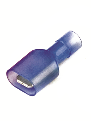 Наконечник плоский полностью изолир. (вилка) 1,5-2,5 кв.мм 6,3х0,8 мм (РППИ-П) DKC