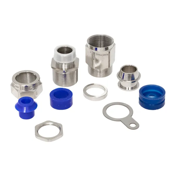 Кабельный ввод взрывозащищенный M40x1,5 FECA 1Ex d IIC Gb/1Ex e II Gb/0Ex ia IIC Ga/2Ex nR II Gc EKF