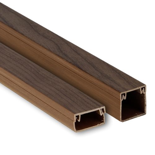 Канал кабельный (12х12) (120 м) темное дерево EKF-Plast