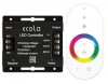 Контроллер 12V 288W 24A RGB с кольцевым сенсорным белым радиопультом ECOLA