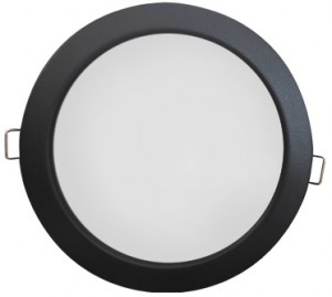 Светильник св/д GX70 H5 черный матовый 53x151 Ecola