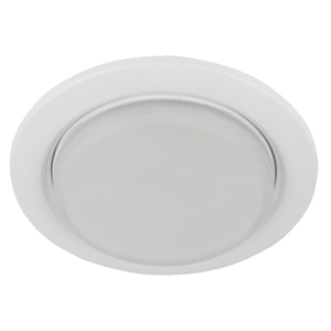 Светильник встраиваемый GX53 KL70 круг металл золото ЭРА