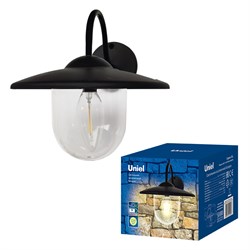 Св-к на солн.батарее настенный "Лондон" филамент 10lm пласт/черн USL-F-152/PT200 Uniel