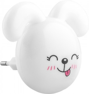 Светильник ночник Feron FN1167 0.5W 220V, белый