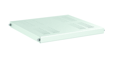 Полка 1U стационарная, "С" профиль, глубина 253мм для напольных 19" IT-корпусов ДКС серии CQE, RAL7035 DKC