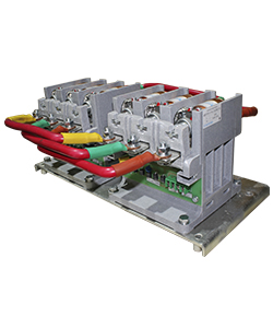 Контактор вакуумный КВТ(Р)-1,14-2,5/250-3 У3, трёхполюсный, 250А, 220В, 6з+8р, реверсивный, без реле Электротехник