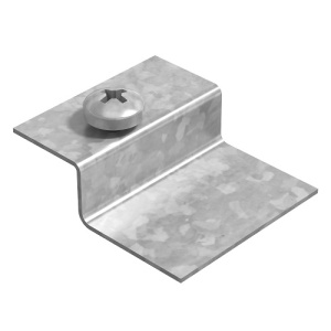 Фиксатор крышки лестничного лотка ЛКР, толщ. 1,0 мм, Сендзимир цинк Ostec