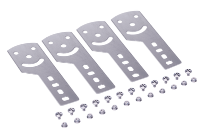 Пластина крепежная GSV H100 (4 шт.), в комплекте с метизами DKC
