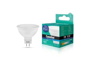 Лампа св/д MR16 10Вт GU5.3 6500К Camelion