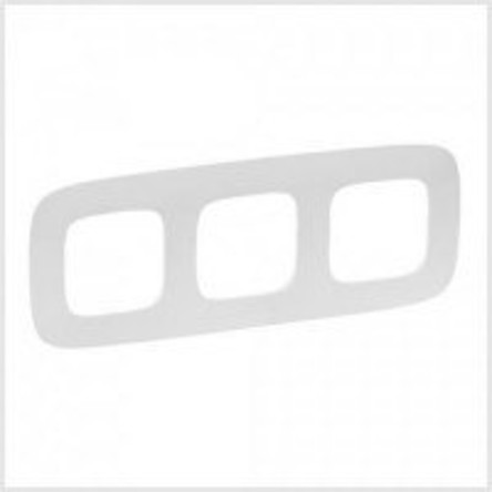 Valena Allure Рамка горизонтальная 3 пост . белый IP20 Legrand