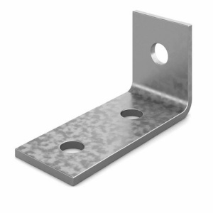 Пластина угловая 90 град. 3 отверстия 50 (гальваника) Ostec