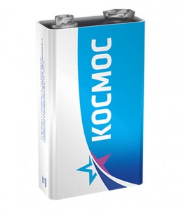 Элемент питания 6F22, 9V Космос 