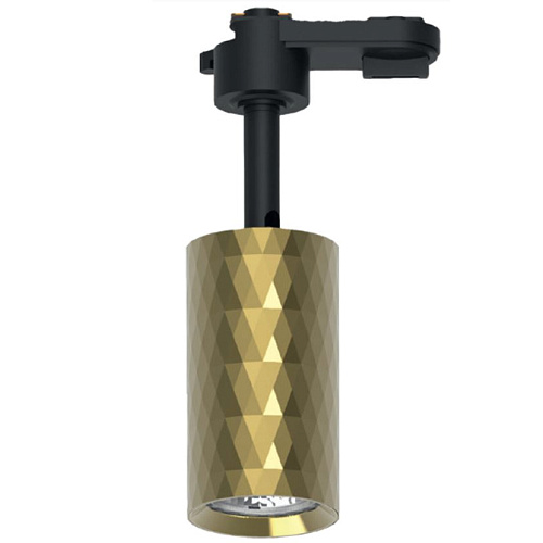 Светильник трековый под лампу GU10 15W 230V золото серия PRISM AL175 Feron