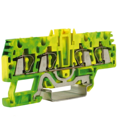 HTE.2/2+2(Ex), зажим для заземления, 2 ввод/2 вывода, 2,5 кв.мм желто-зеленый DKC HTE.2/2+2(Ex), зажим для заземления, 2 ввод/2 вывода, 2,5 кв.мм желто-зеленый DKC