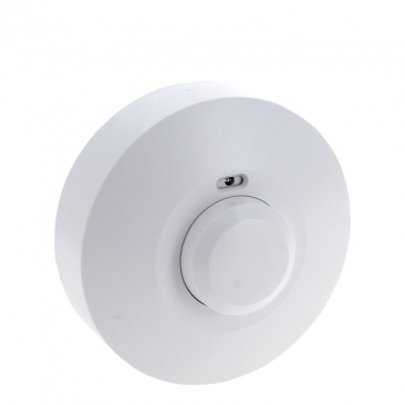 Микроволновый датчик движения бел, 1200Вт 360гр, до 20м IP20 MW-703 PROxima EKF