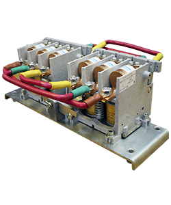 Контактор вакуумный КВТ(Р)-1,14-2,5/160-3 У3, трёхполюсный, 160А, 110В, 2з+4р, реверсивный, без реле Электротехник