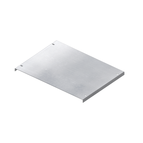 Крышка на угол вертикальный шарнирный 500, нержавеющая сталь AISI 304 DKC