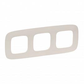 Valena Allure Рамка горизонтальная 3-м . слоновая кость IP20 Legrand