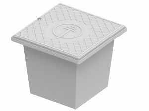 Ревизионный колодец, пластик Ostec