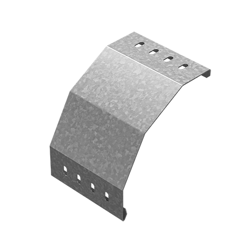 Спуск кабельный для лотков НЛО 500 мм, толщ. 1,5 мм, гор. цинк Ostec