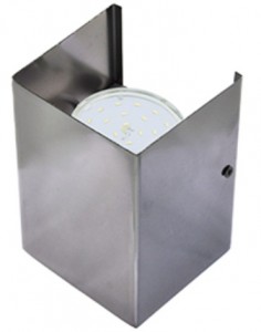 Св-к настенный бра 2xGX53--N52 черный хром 100x140x90 Ecola Св-к настенный бра 2xGX53--N52 черный хром 100x140x90 Ecola