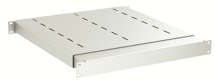 Полка 1U регулируемая по глубине 500-700мм для напольных 19" IT-корпусов ДКС серии CQE, RAL7035 DKC