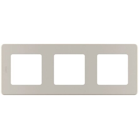 INSPIRIA Рамка горизонт/вертик 3 пост . шампань IP20 Legrand