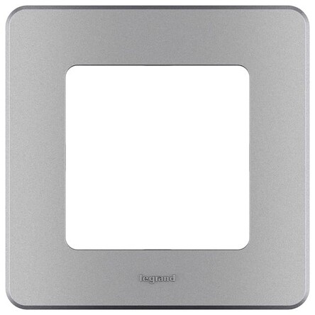 INSPIRIA Рамка горизонт/вертик 1 мест . алюминий IP20 Legrand