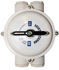 Переключатель пакетный ПП 3-160/Н2 М2 пл. 56 (160А,пластмассовый корпус, IP56) Электротехник