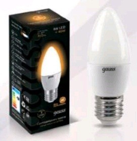 Лампа K15 4W E27 4100K дневной свет свеча матовые