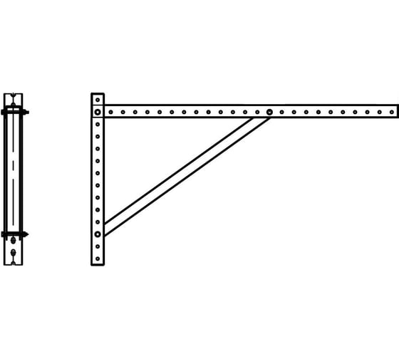Консоль сборная КС110 У3, окрашенная, S2,5