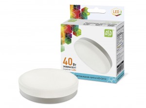 Лампа св/д standard 4.2W GX53 4000К Стекло ASD