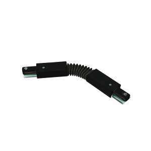 Соединитель для 2-х шинопроводов типа G 1-фаз./гибкий/черный UBX-Q122 G24 Volpe