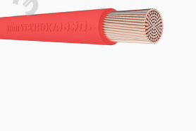 Провод силовой ПуГВнг(А)-LS 1х2,5 красный ТРТС Технокабель НПП 